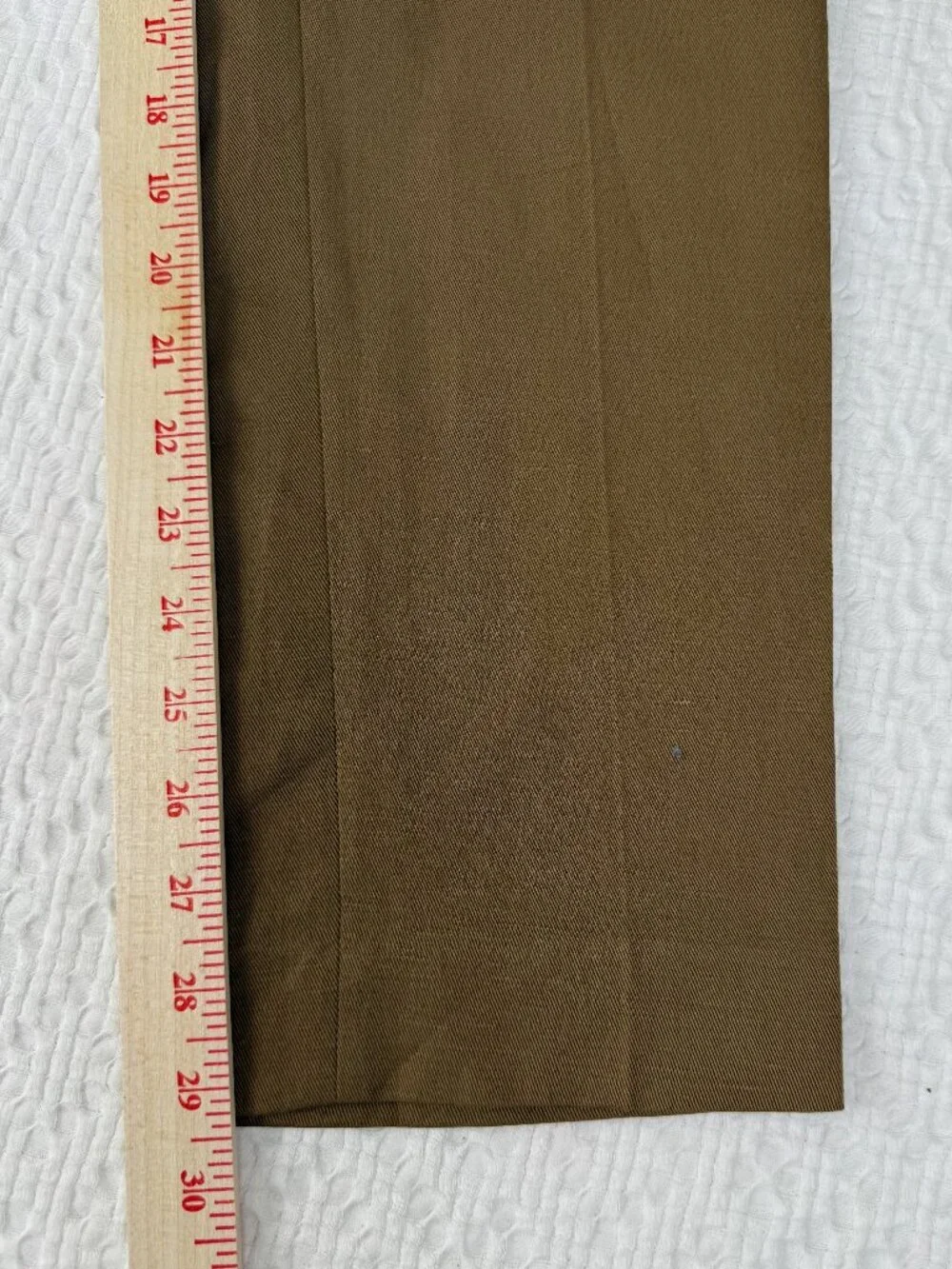 Banana Republic Italian Cotton-Linen Suit Pant Brown 32R NWT